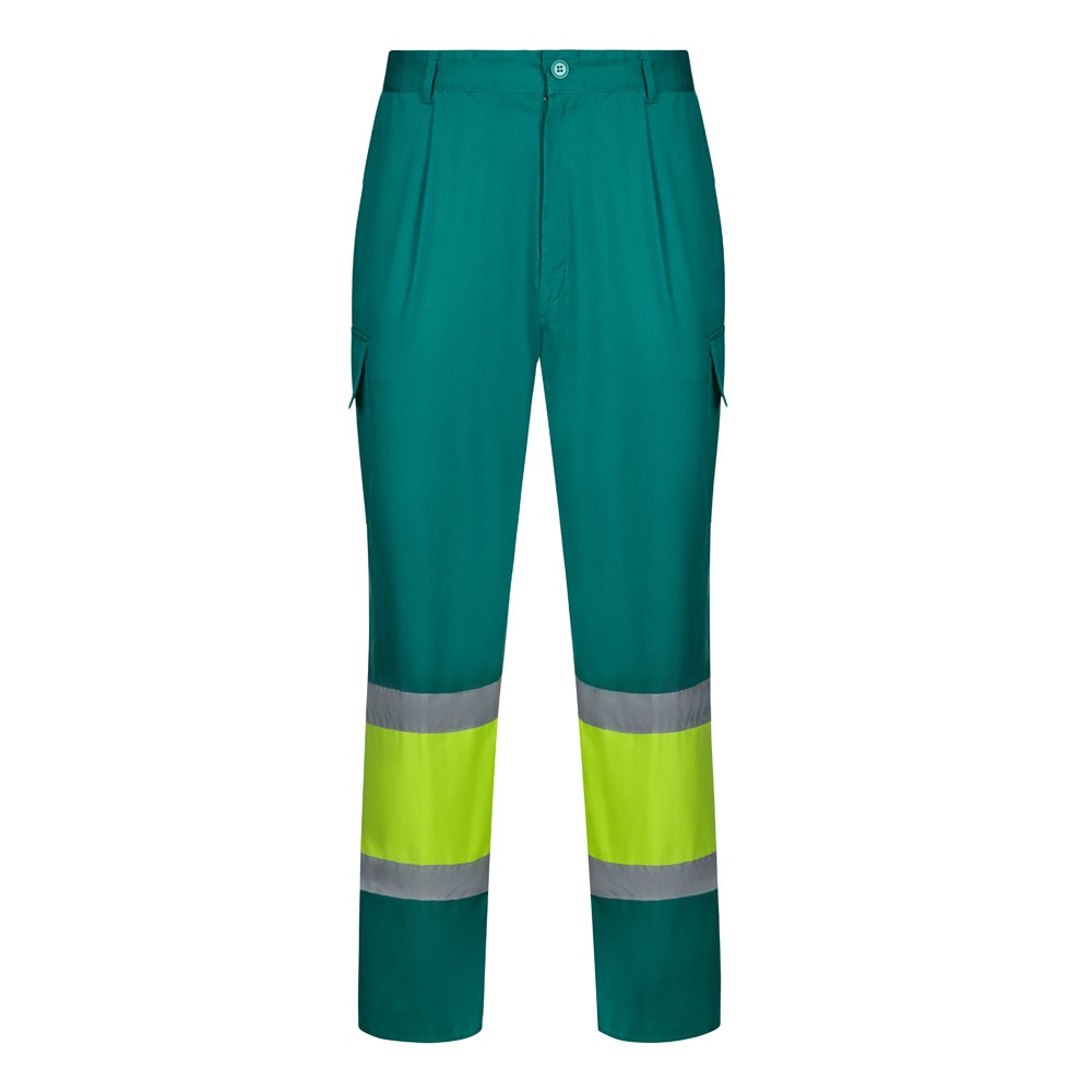 VL ARTEMIS. Pantalon bicolore en sergé (190g/m²), en coton (20%) et polyester (80%) 4