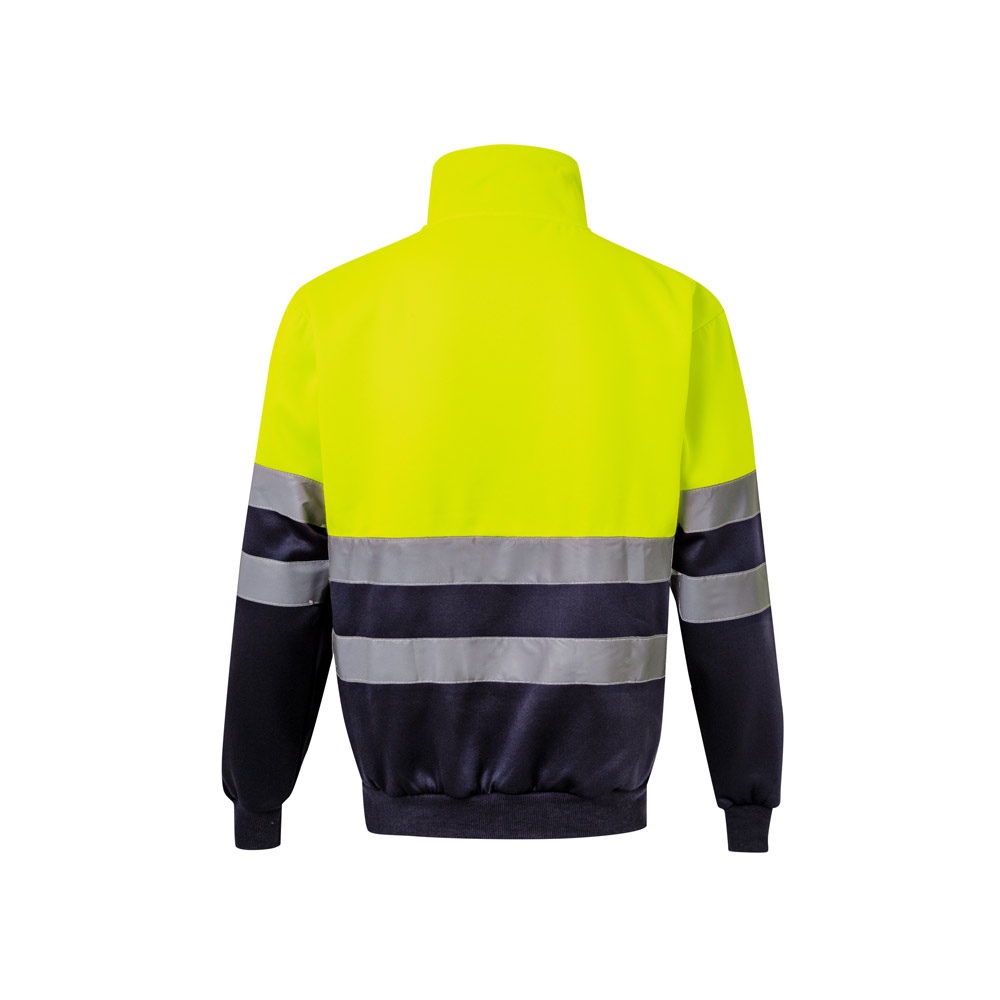 VL THOR LARGE. Sweatshirt bicolore (300g/m²) en polyester éponge (100%) 7