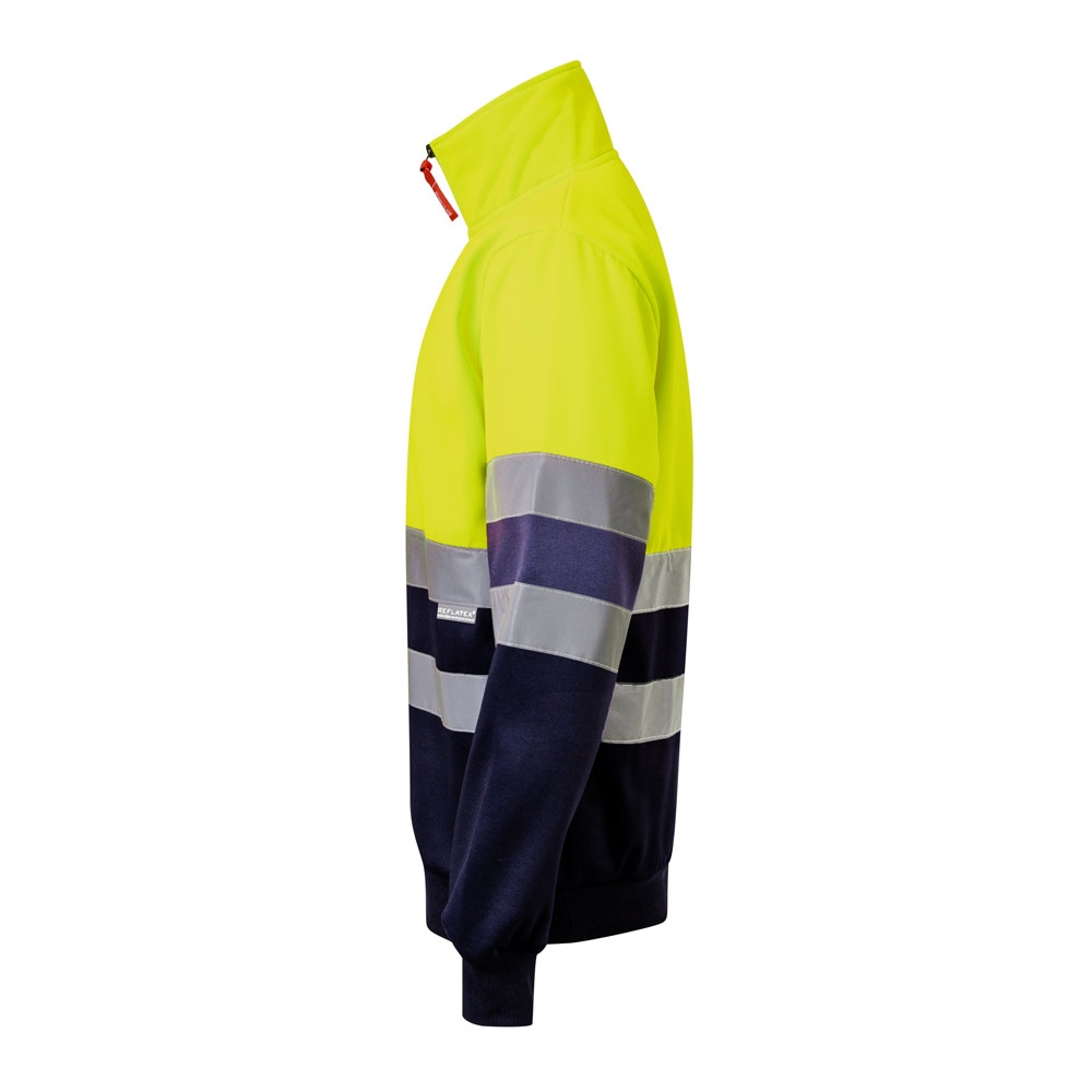 VL THOR LARGE. Sweatshirt bicolore (300g/m²) en polyester éponge (100%) 8