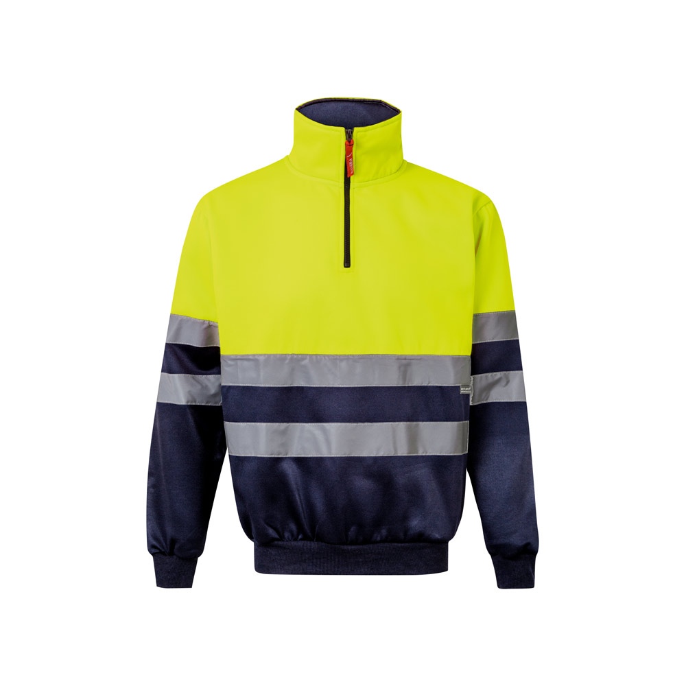 VL THOR LARGE. Sweatshirt bicolore (300g/m²) en polyester éponge (100%) 2