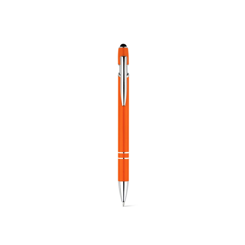 NEIL. Stylo à bille avec corps en aluminium recyclé (100% rAL) et pointe tactile 25