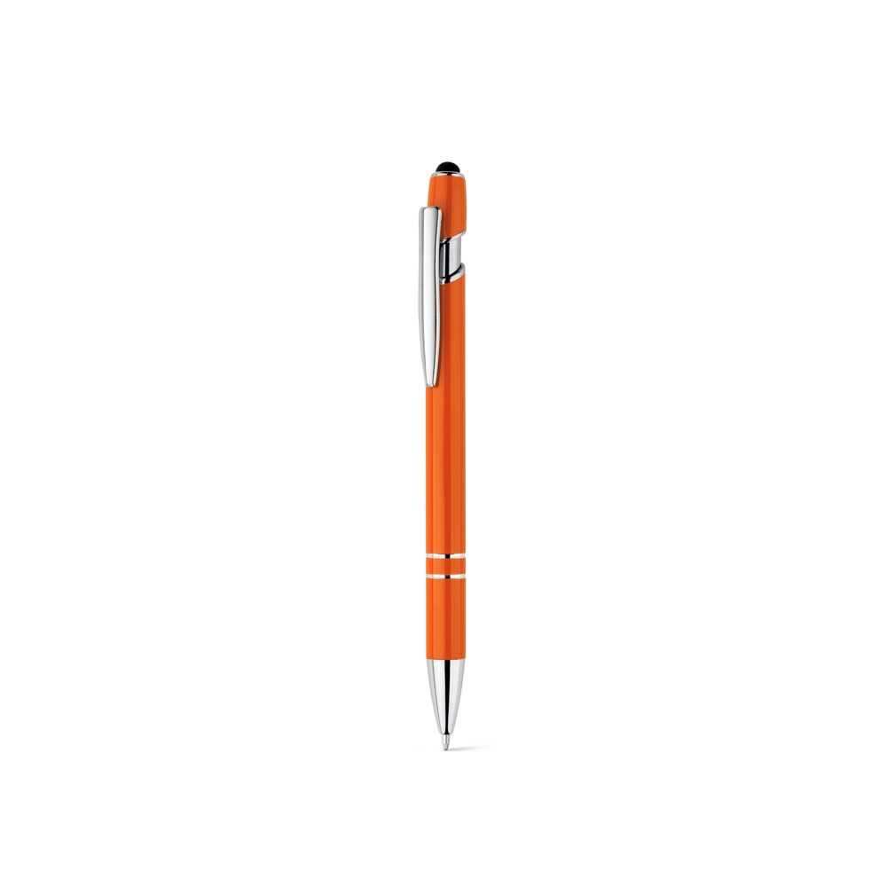 NEIL. Stylo à bille avec corps en aluminium recyclé (100% rAL) et pointe tactile 26