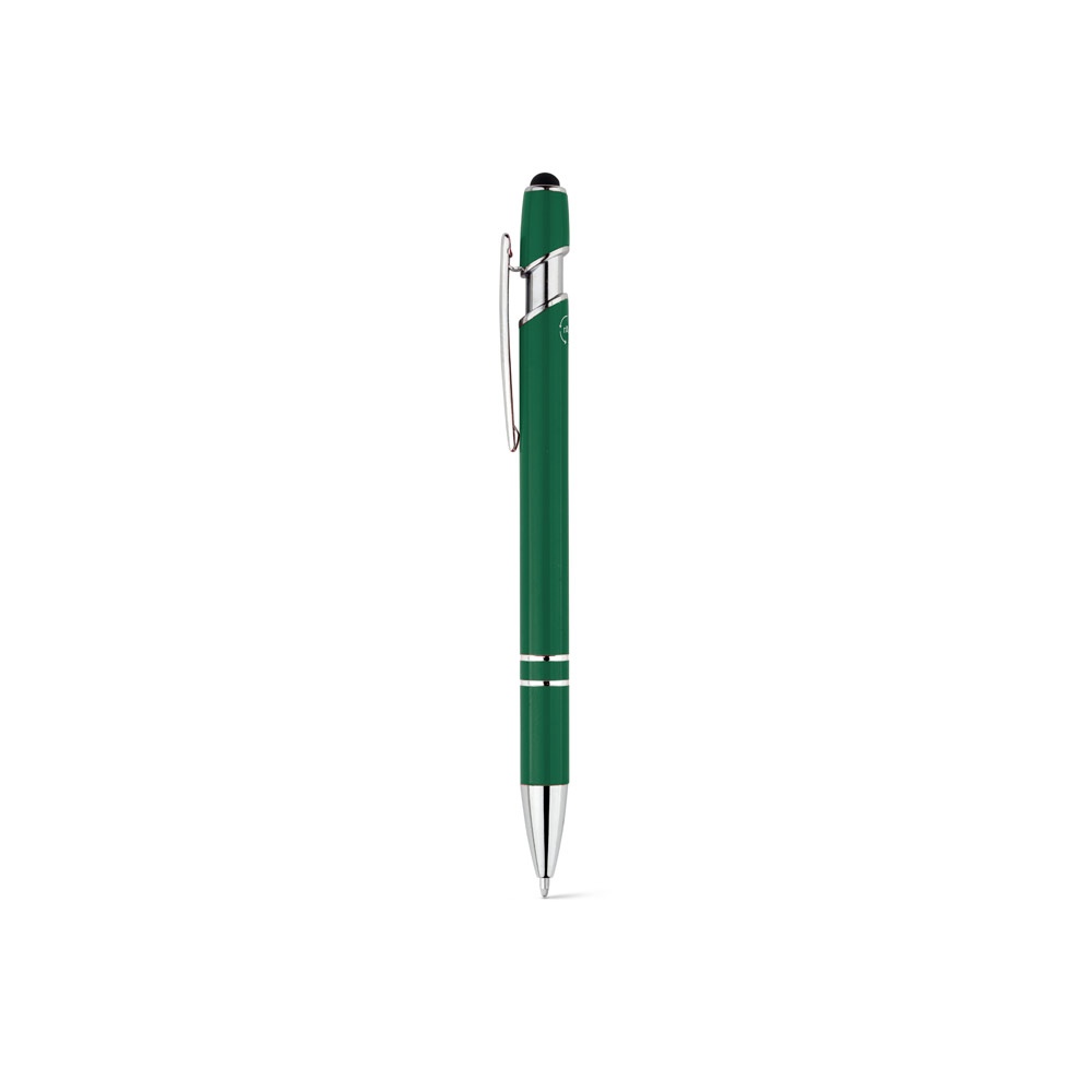 NEIL. Stylo à bille avec corps en aluminium recyclé (100% rAL) et pointe tactile 8