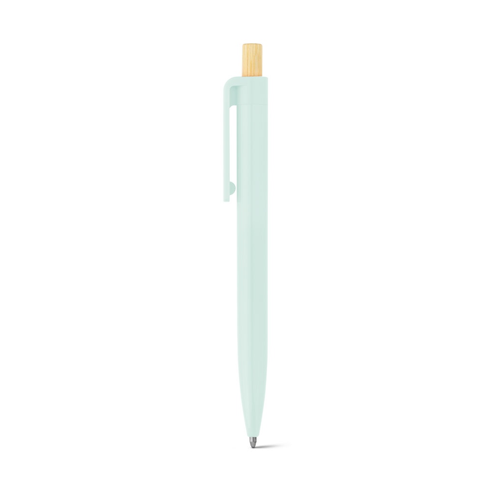 ZARA. Stylo à bille en ABS recyclé (100% rABS) avec bouton en bambou 9