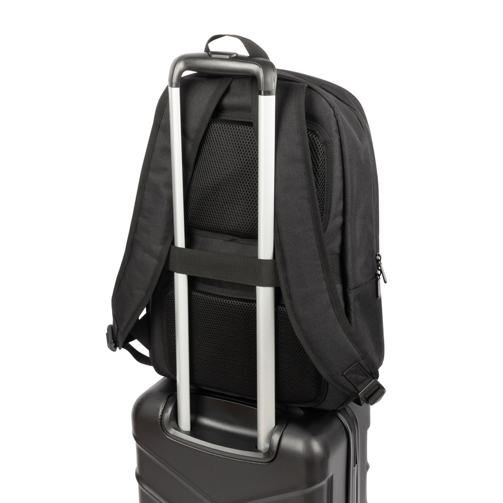 DRAMMEN. Sac à dos pour ordinateur portable en polyester recyclé haute densité 600D 8