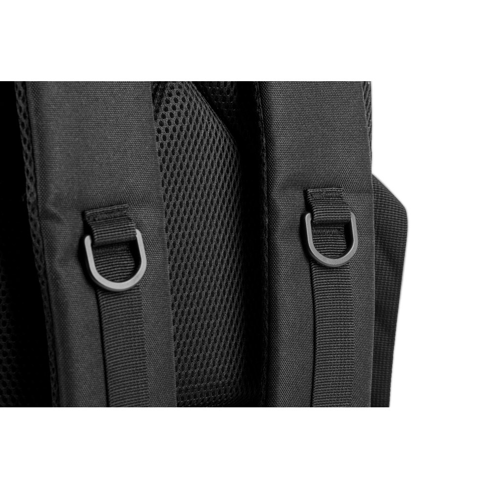 EDINBURGH BPACK. Sac à dos de style militaire en 600D, polyester recyclé haute densité et doublure en polyester recyclé 210D, 17'3' 10