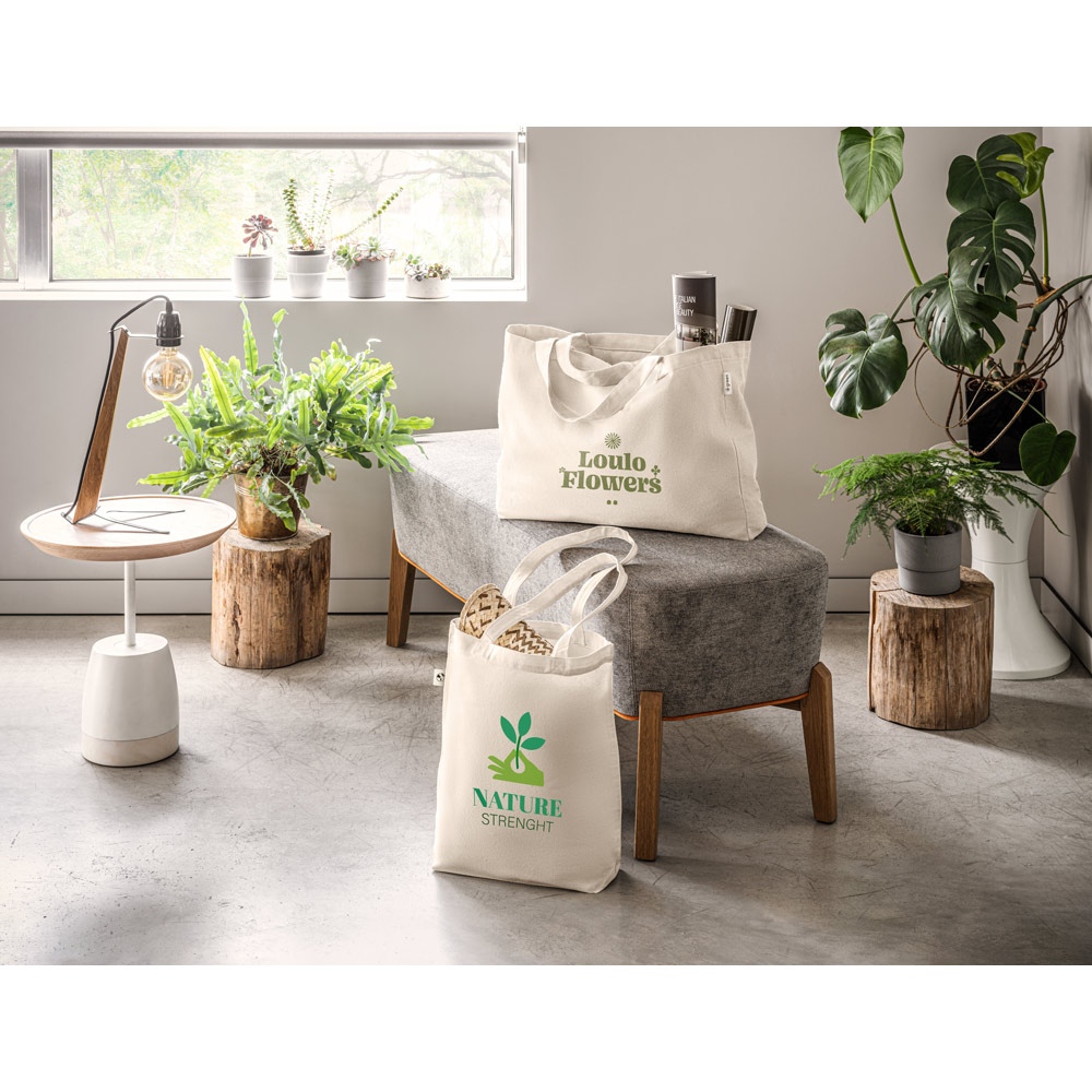 HARBOR. Sac en coton recyclé (70%) et polyester (30% rPET) (280 g/m²) 4