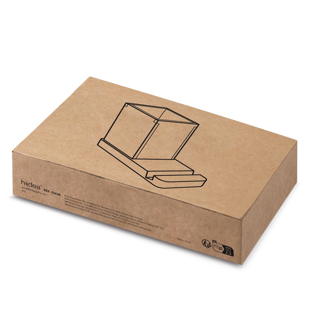 ERWIN. Set de bureau avec support pour téléphone portable et gobelet 4