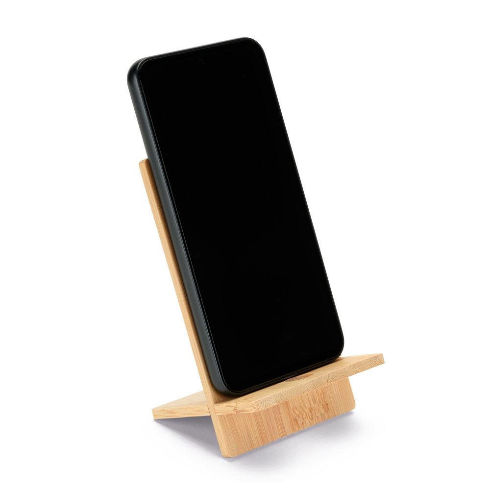 GALEN. Support de téléphone portable en bambou, détachable en deux parties 7