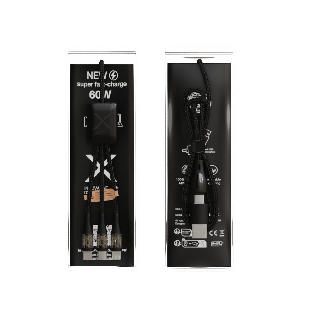 Câble display super fast charge 60W (Stock) 5