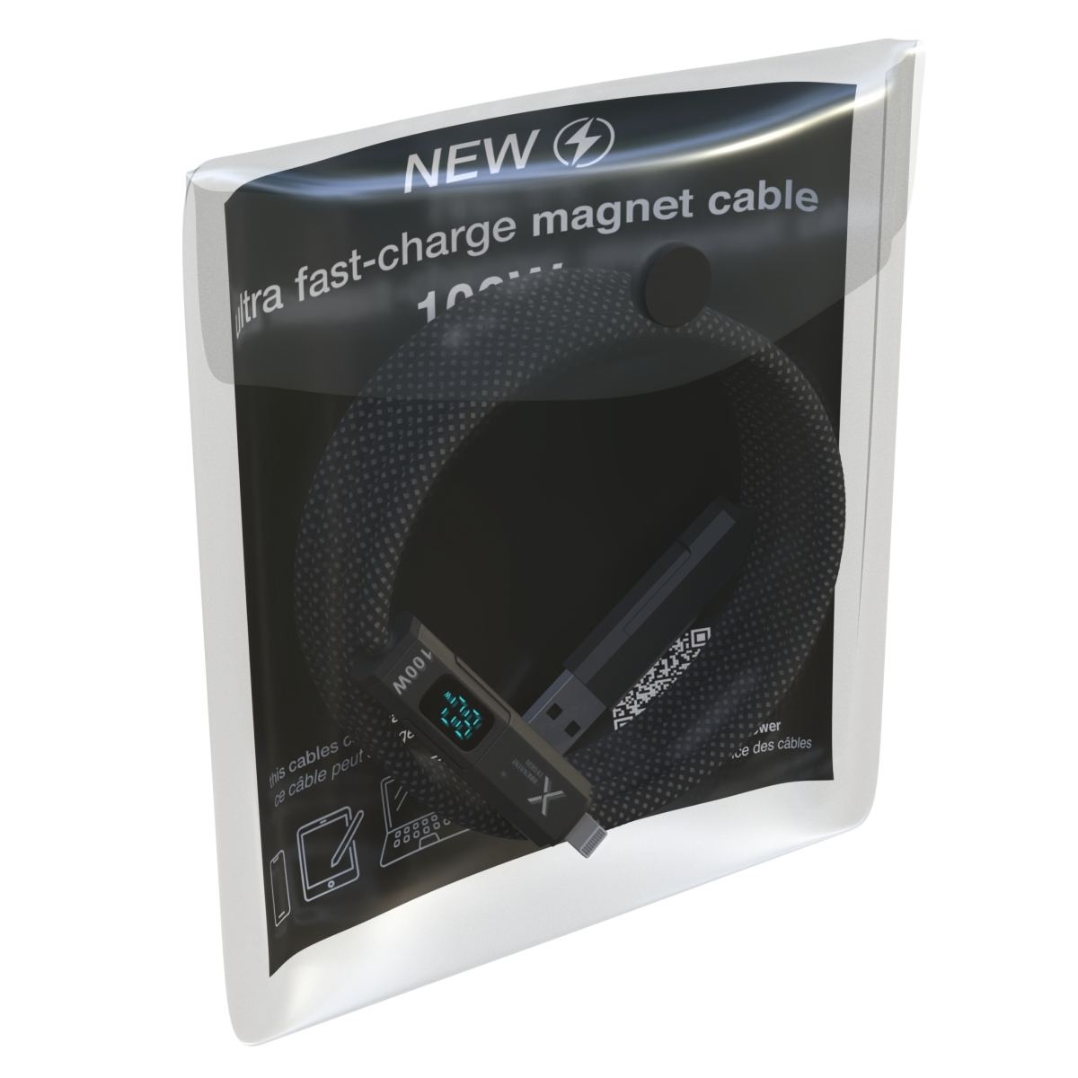 Câble display 1.5 m ultra fast charge 100W (Stock) 7
