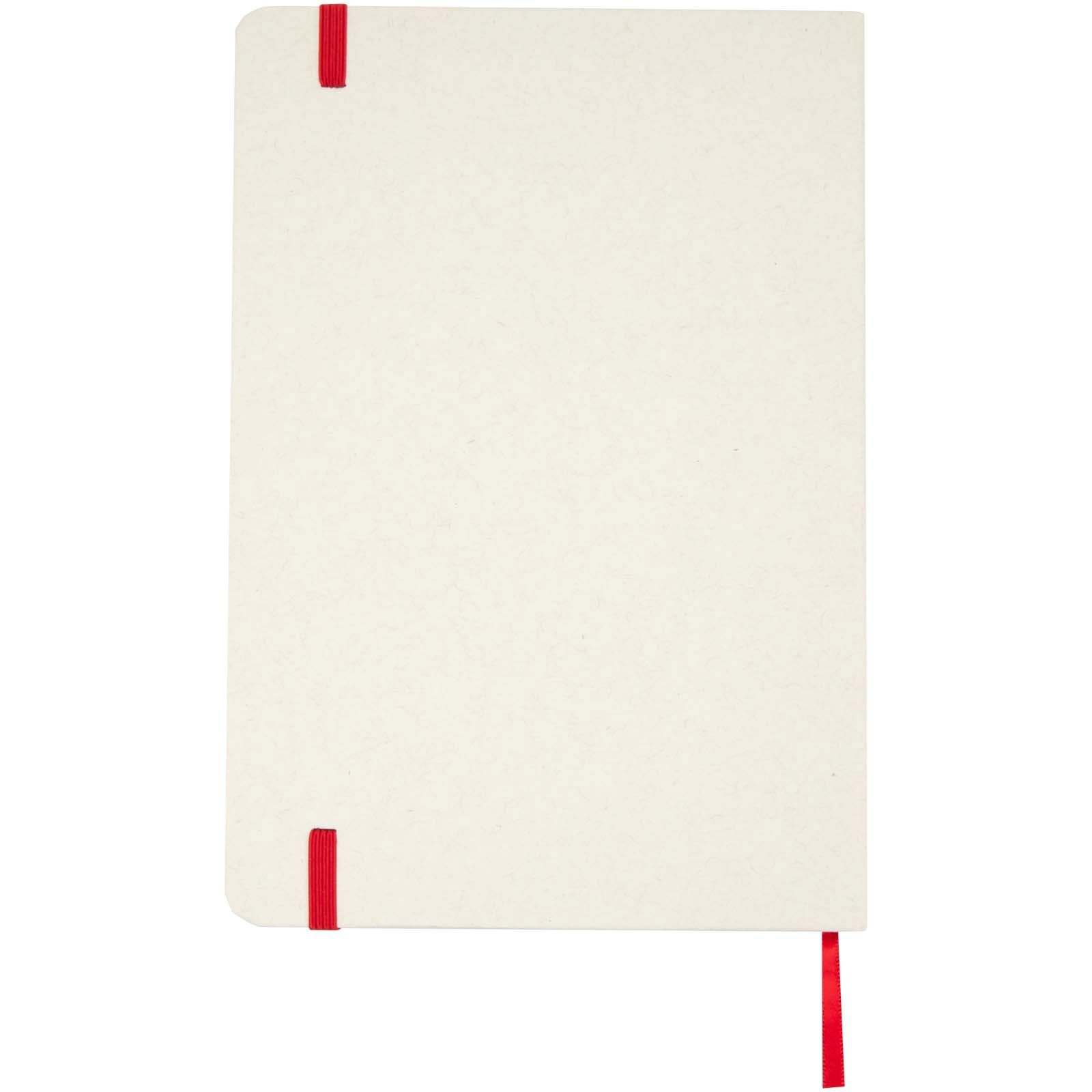 Carnet A5 recyclé Bass ligné à couverture rigide 15