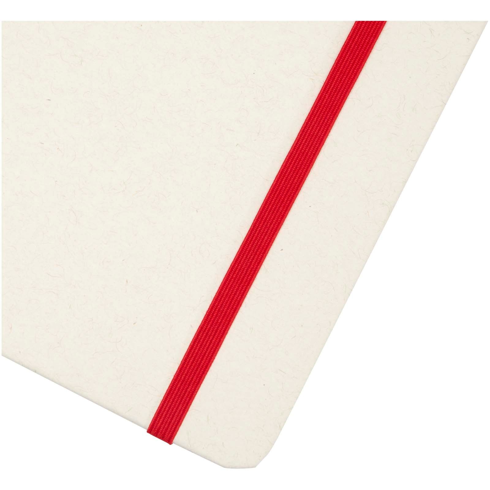 Carnet A5 recyclé Bass ligné à couverture rigide 23