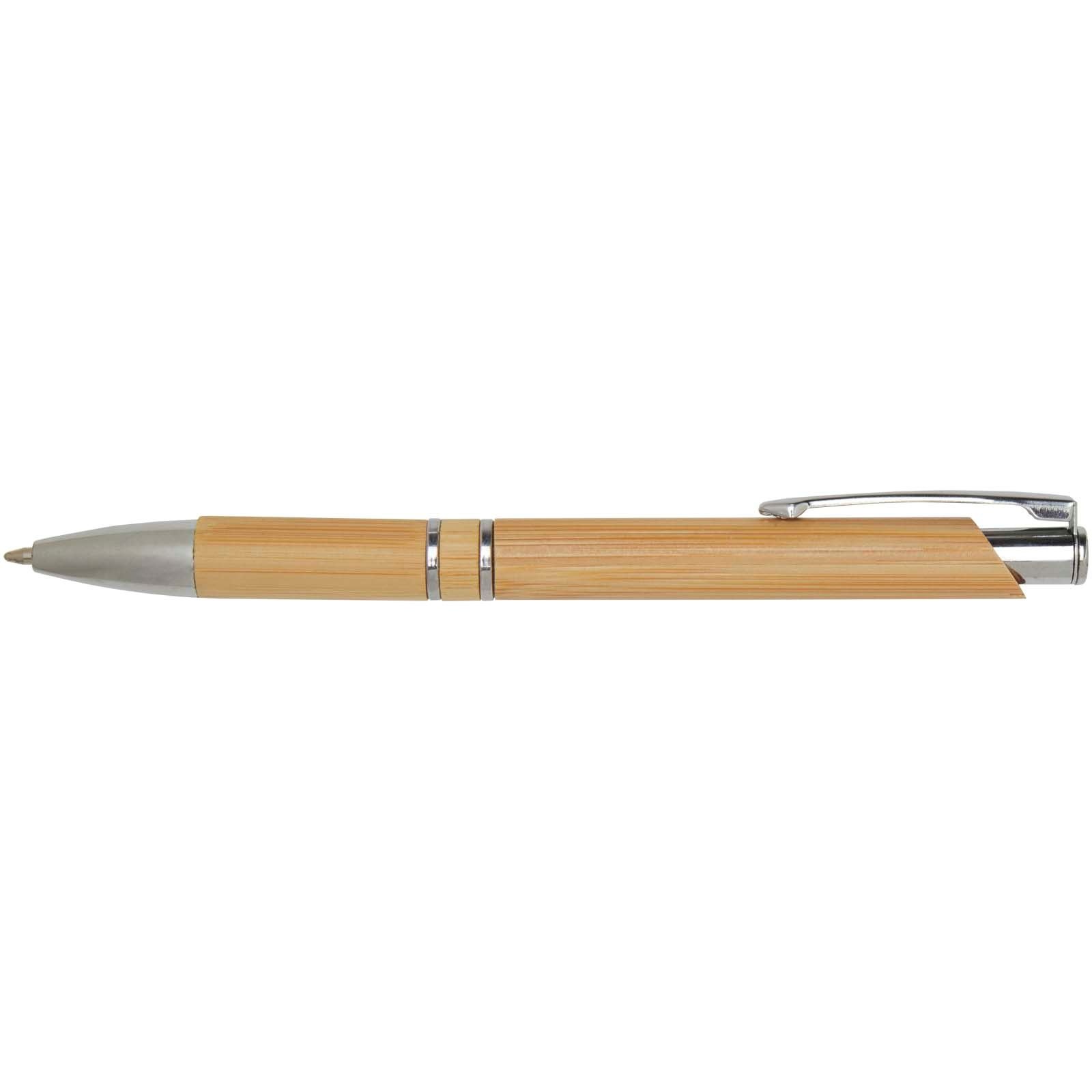 Stylo bille Wicker en bambou (encre noire) 3