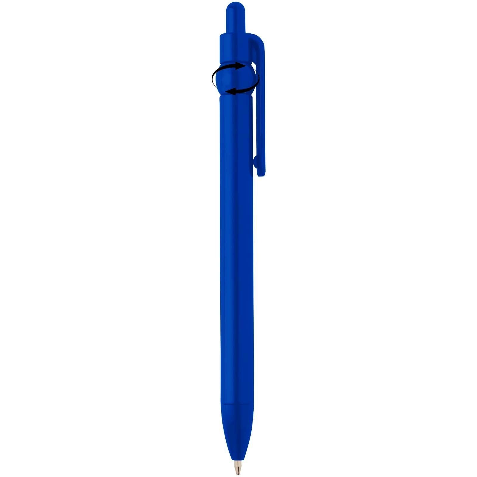 Stylo bille Fidget en plastique recyclé (encre noire) 47