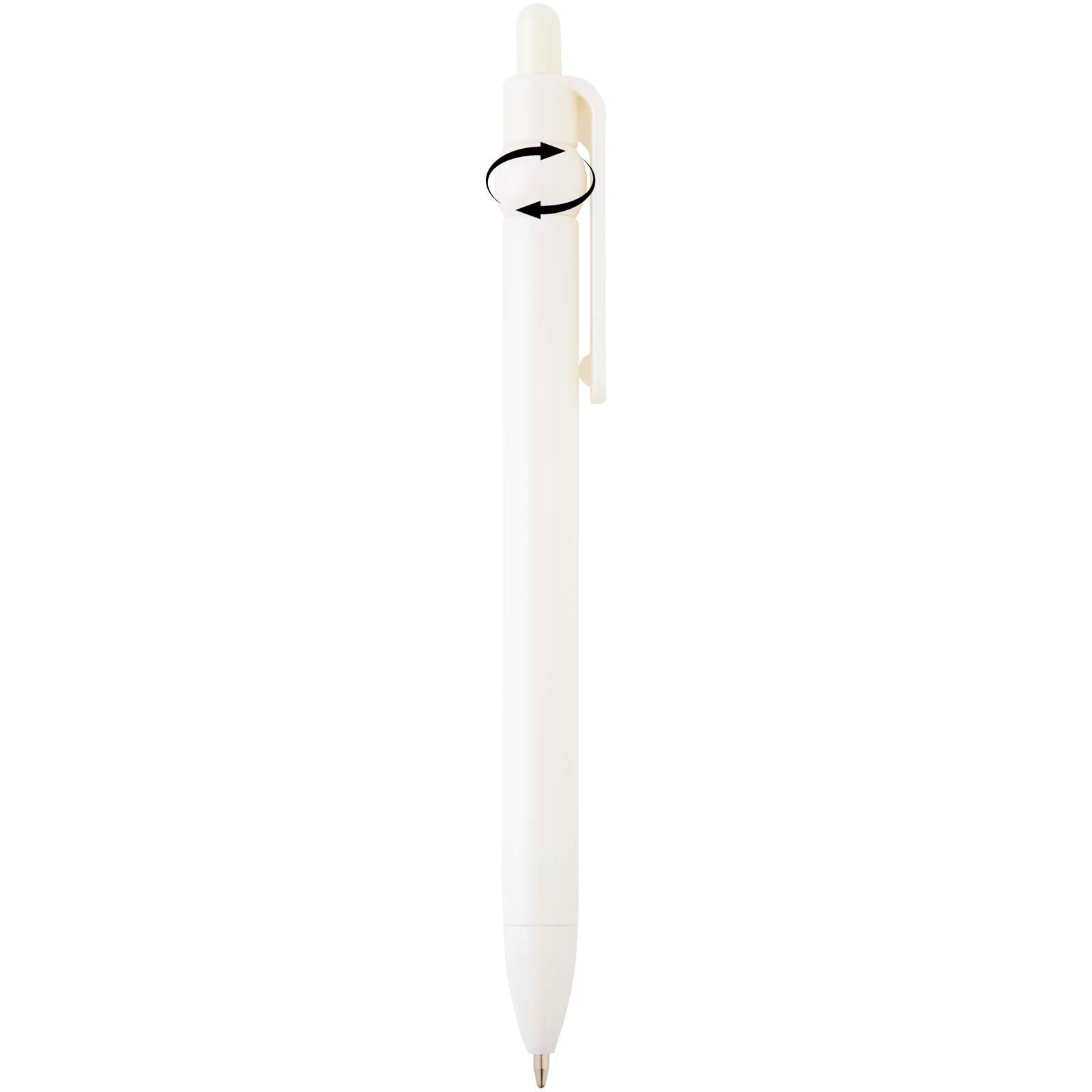 Stylo bille Fidget en plastique recyclé (encre noire) 48