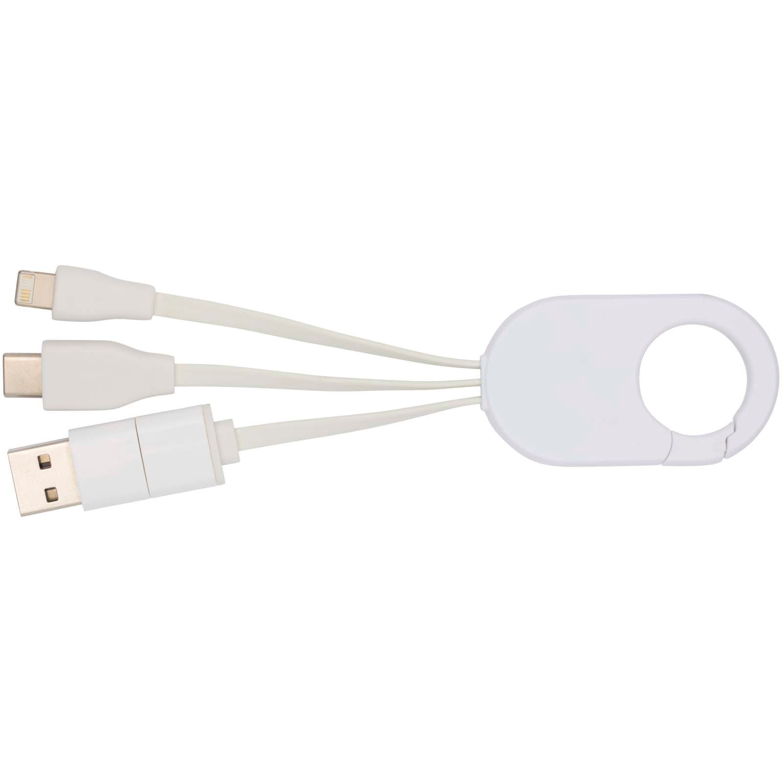 Câble de charge 4 en 1 Troop en plastique recyclé 3