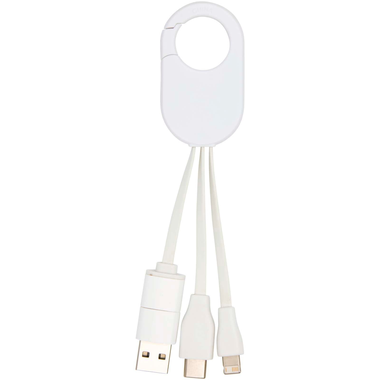 Câble de charge 4 en 1 Troop en plastique recyclé 5