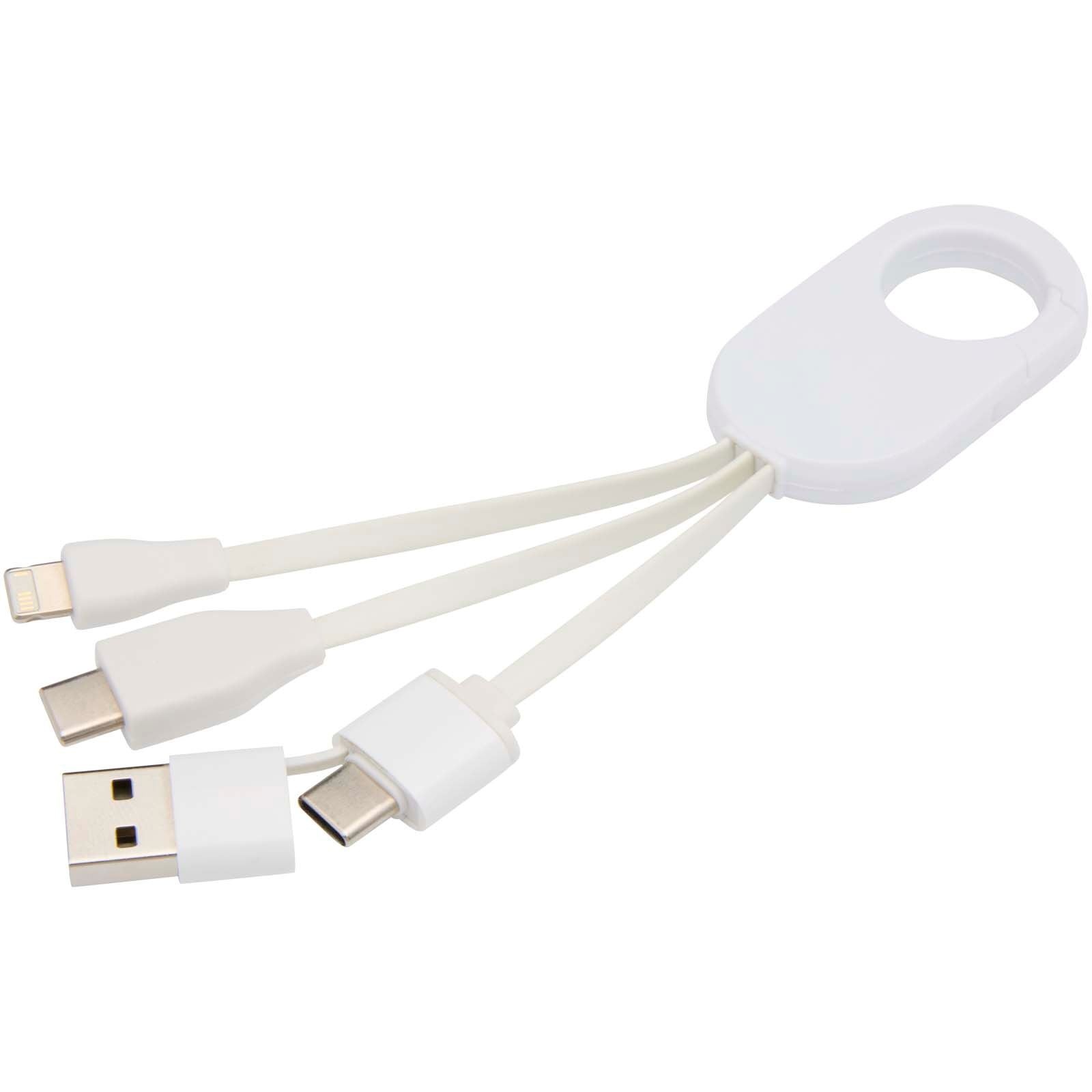 Câble de charge 4 en 1 Troop en plastique recyclé 6