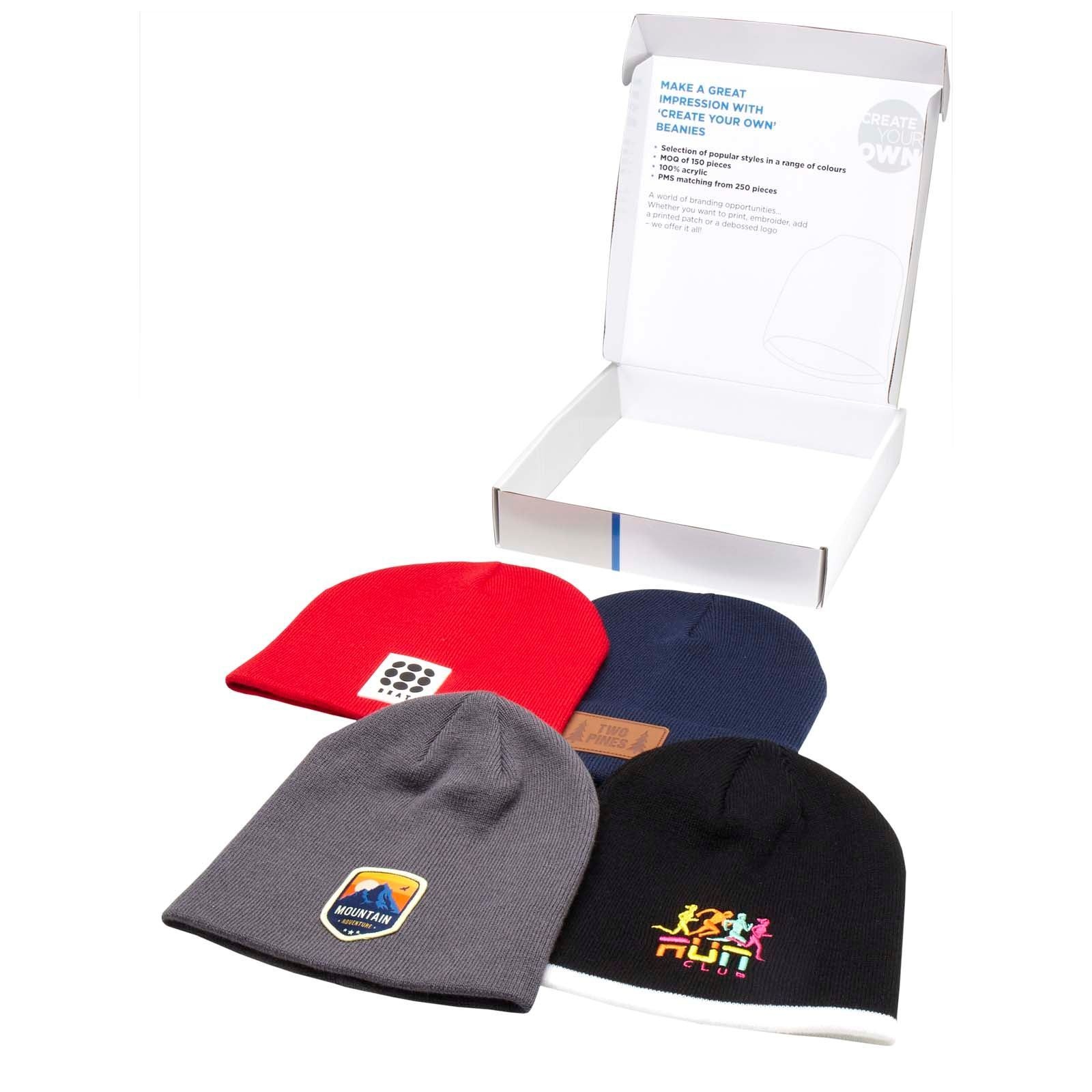 Boîte d'échantillons de bonnets 3