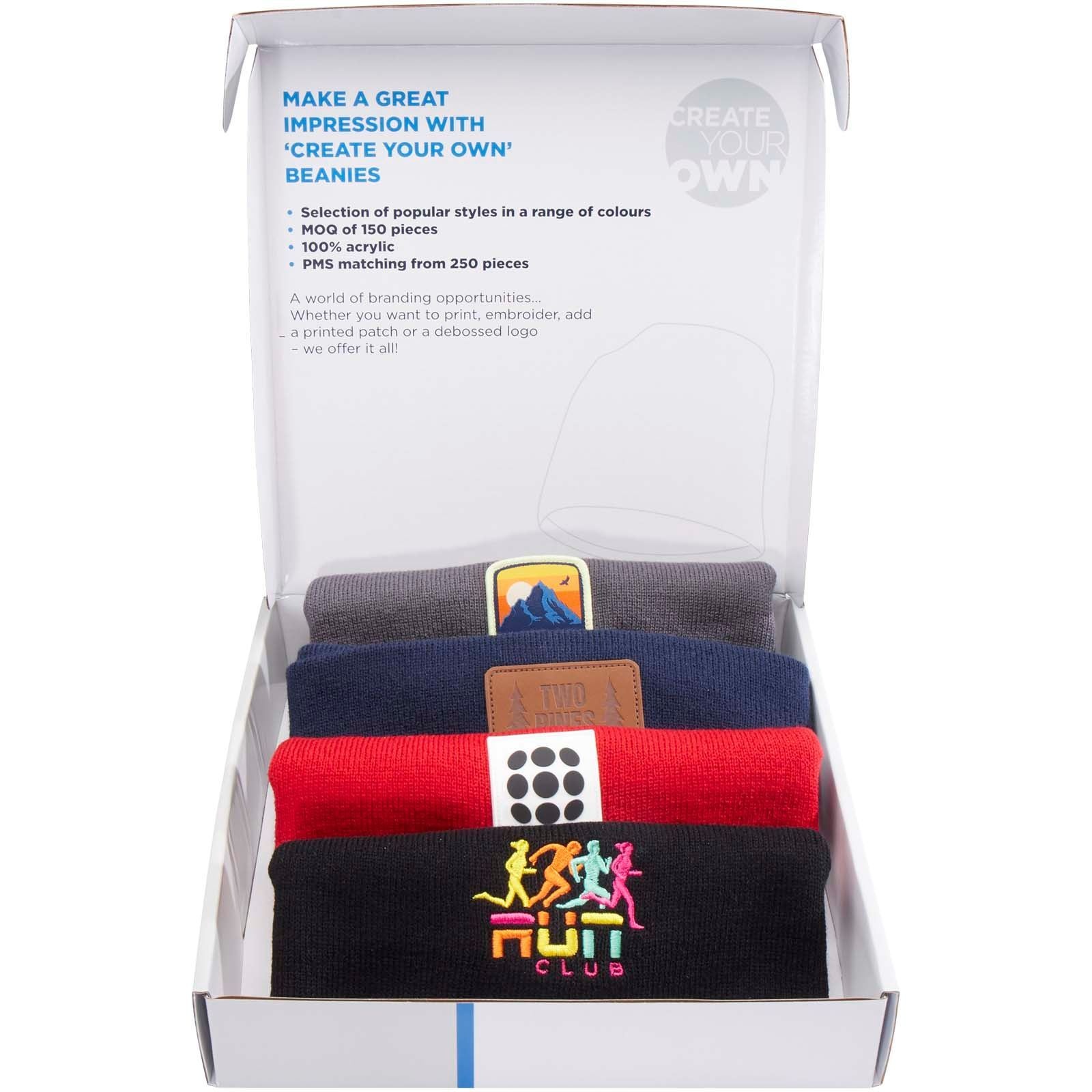 Boîte d'échantillons de bonnets 4