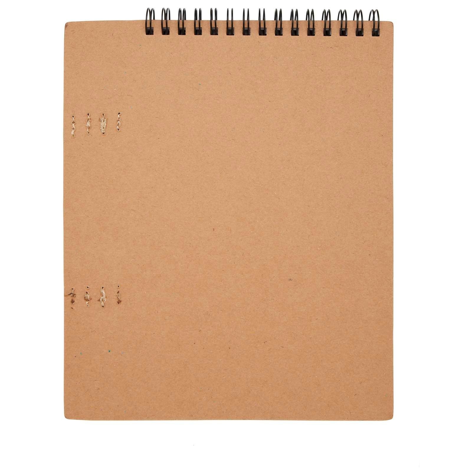 Carnet de notes à spirales Doodle A5 à couverture souple et set de crayons gras 5