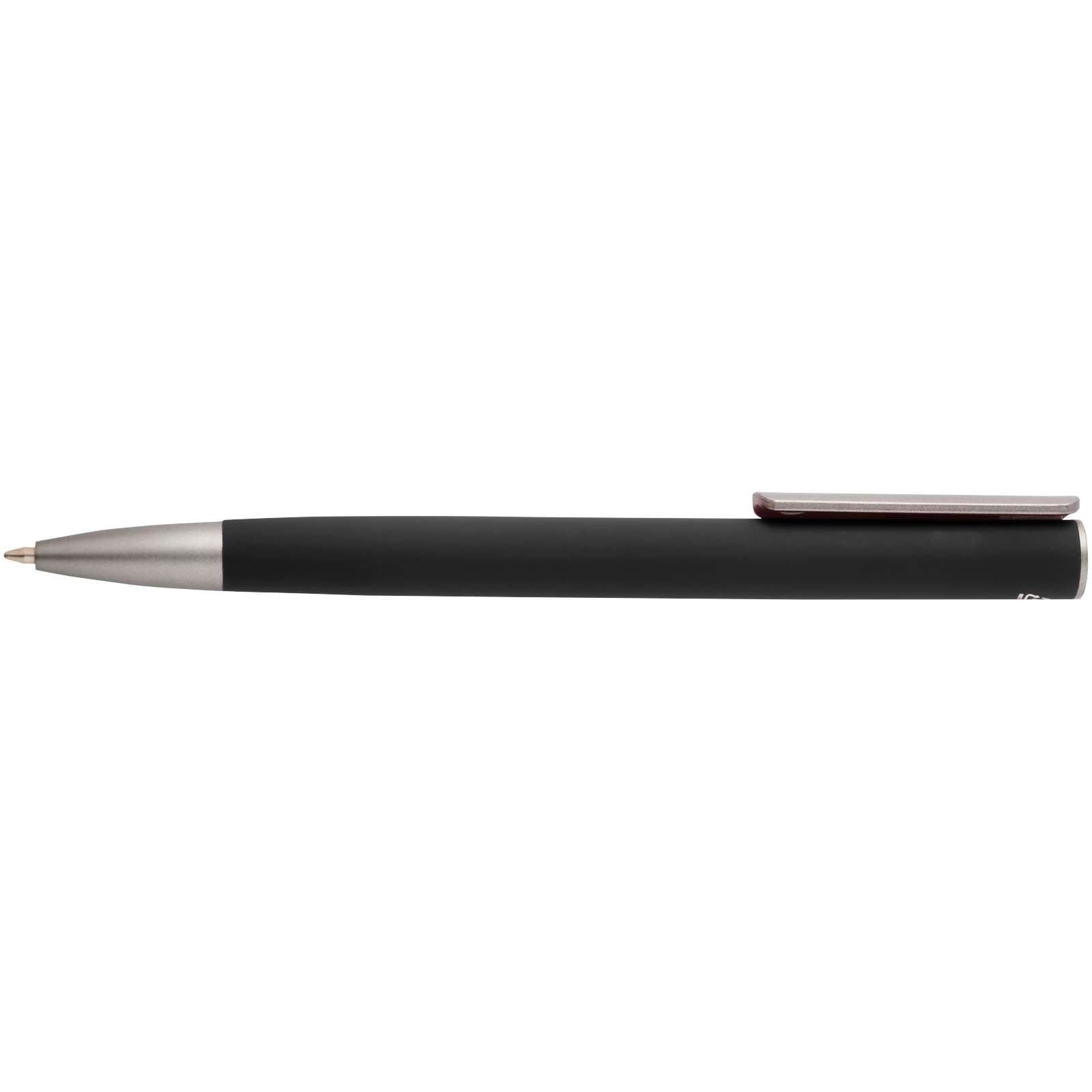 Stylo bille Ziguur en aluminium recyclé (encre bleue) 8