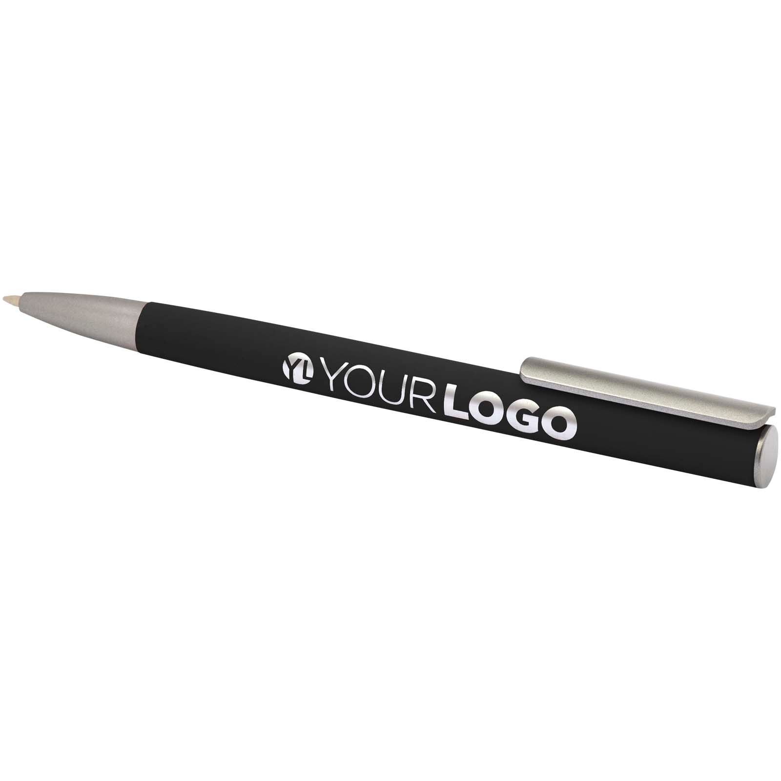 Stylo bille Ziguur en aluminium recyclé (encre bleue) 26