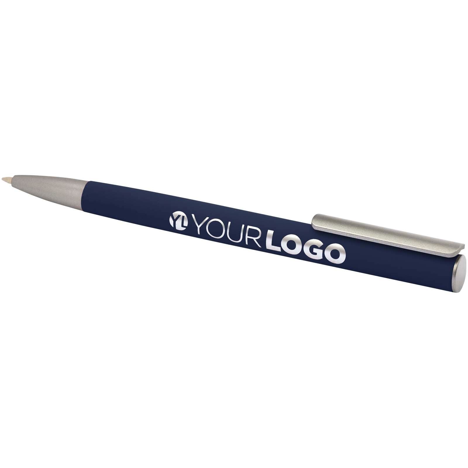 Stylo bille Ziguur en aluminium recyclé (encre bleue) 28
