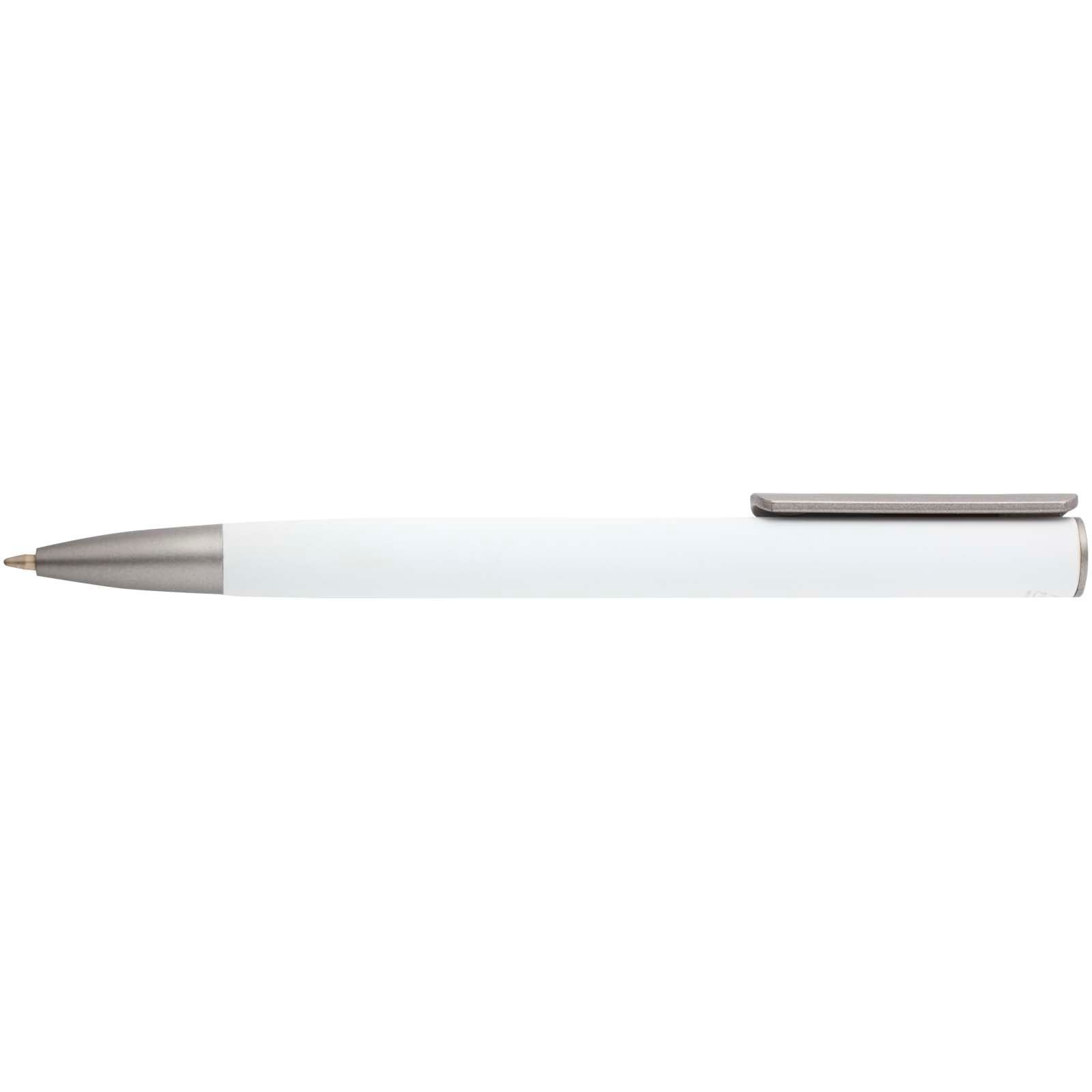 Stylo bille Ziguur en aluminium recyclé (encre bleue) 13