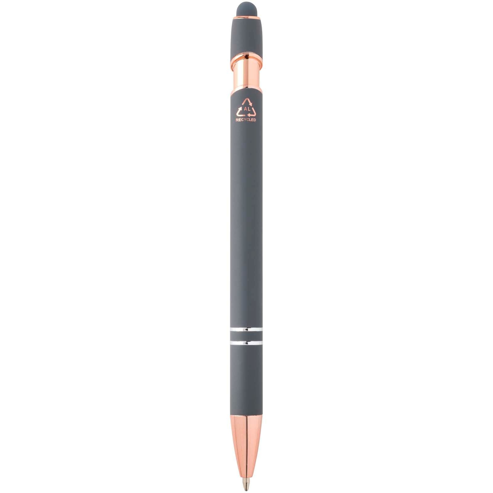 Stylo bille Nanna avec finition or rose (encre bleue) 18