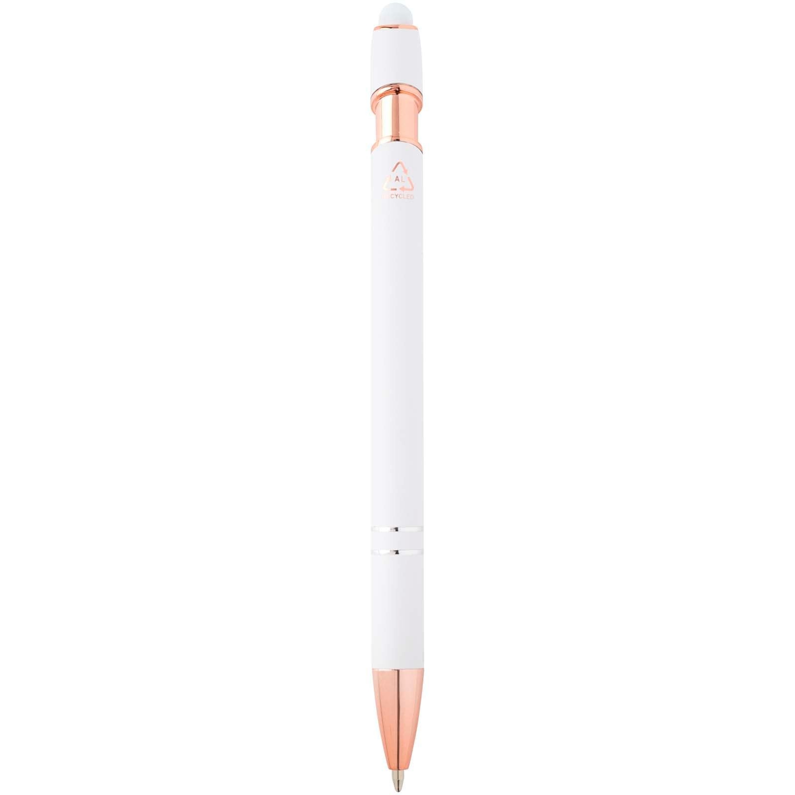 Stylo bille Nanna avec finition or rose (encre bleue) 19