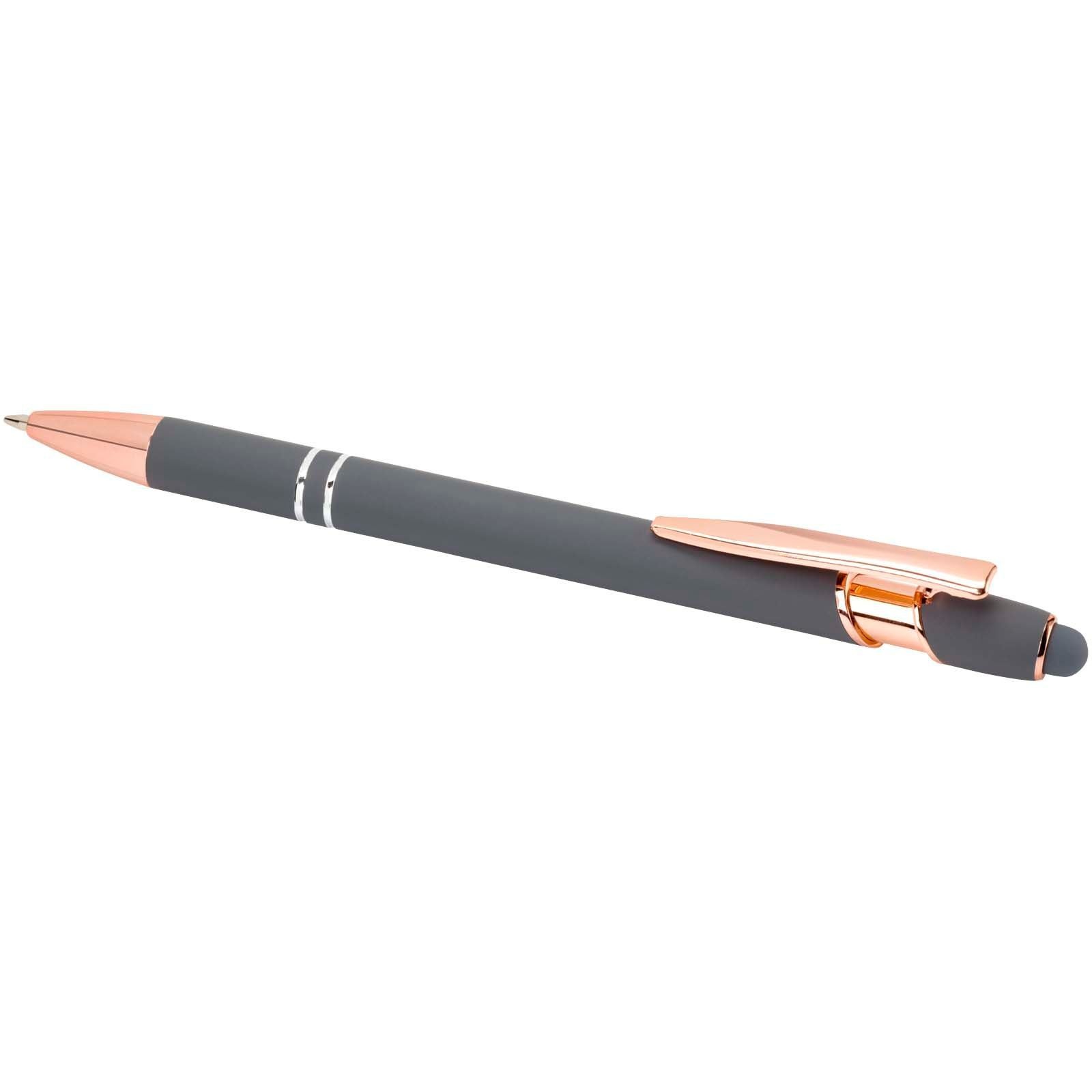 Stylo bille Nanna avec finition or rose (encre bleue) 24