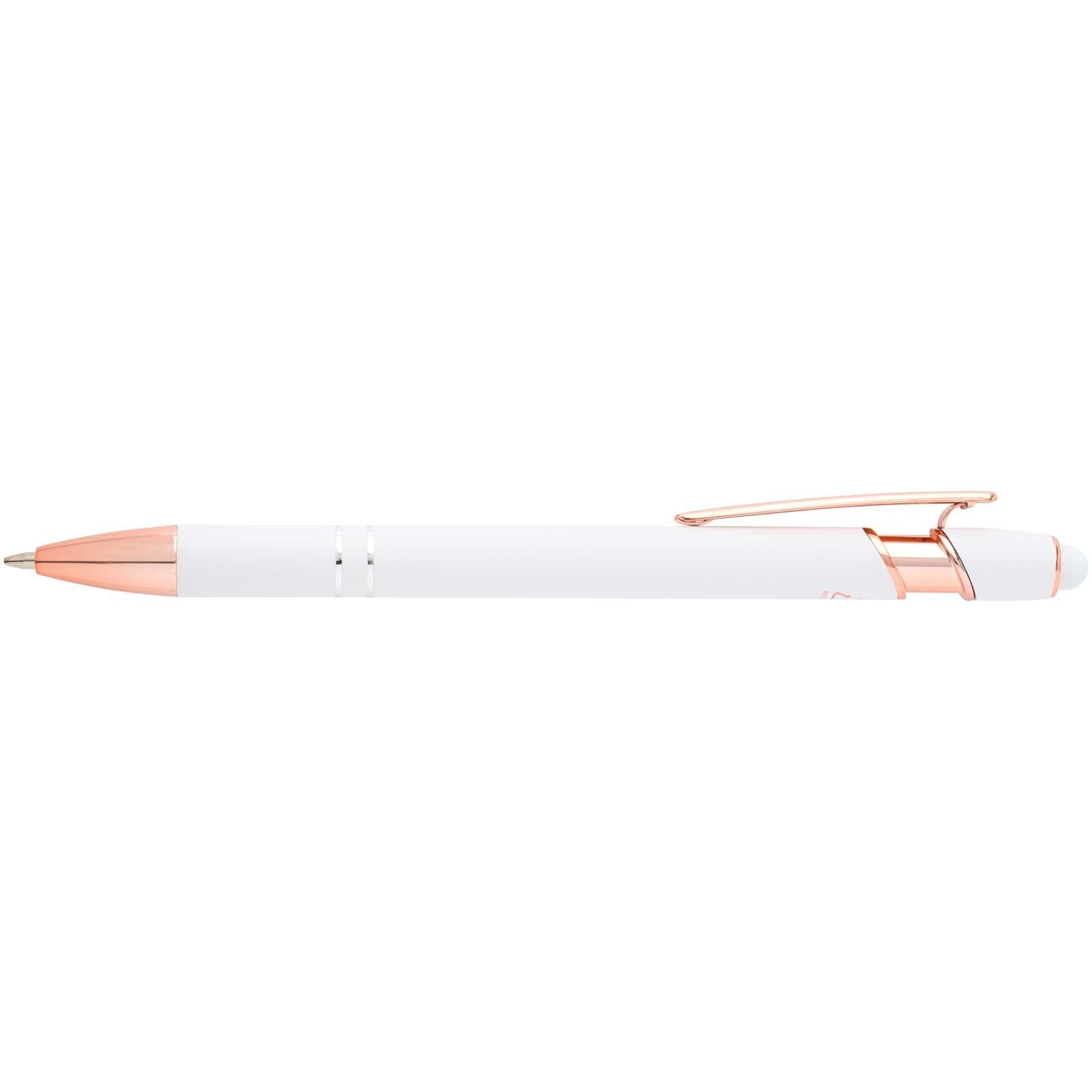 Stylo bille Nanna avec finition or rose (encre bleue) 13