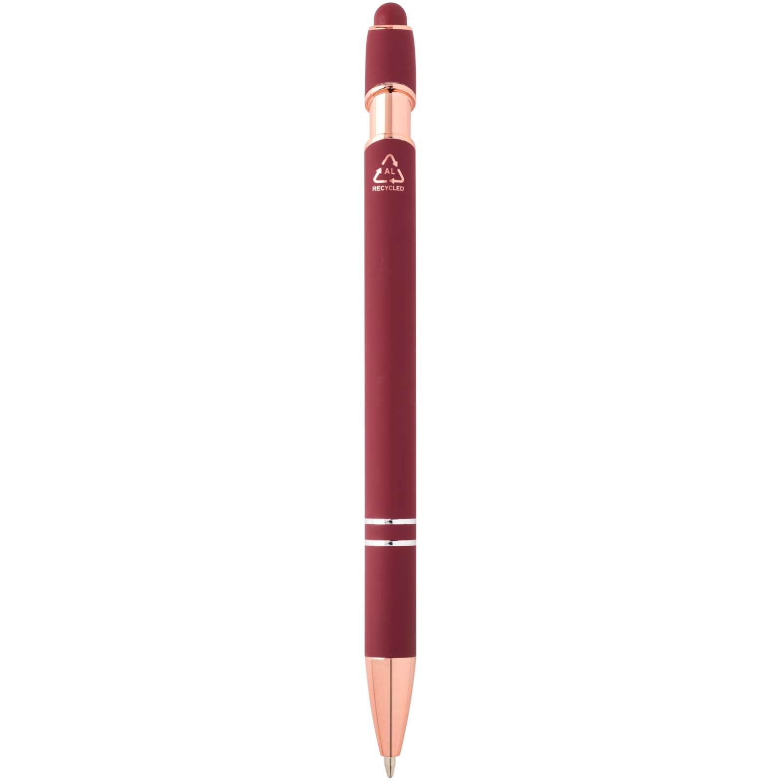 Stylo bille Nanna avec finition or rose (encre bleue) 15
