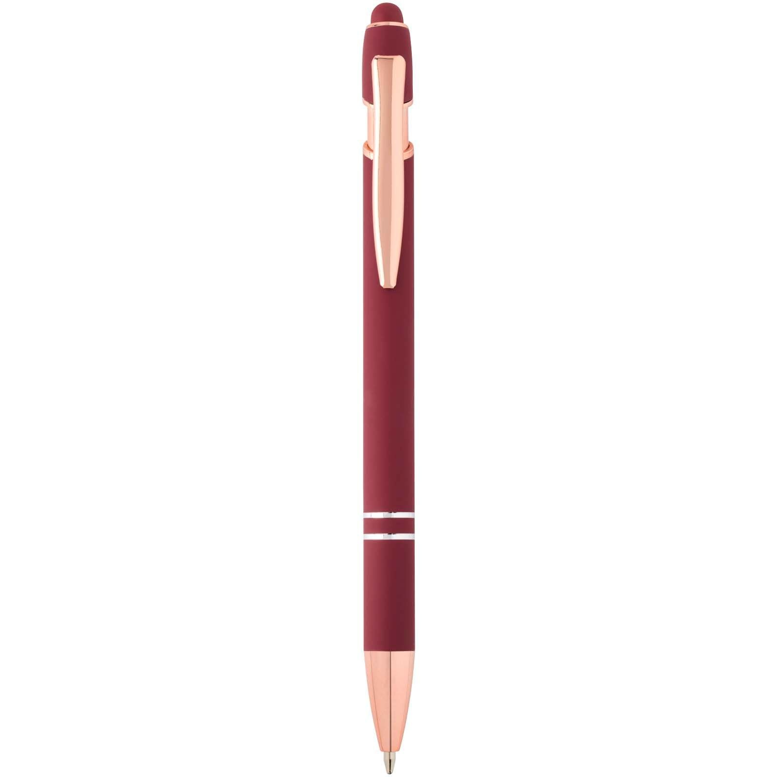 Stylo bille Nanna avec finition or rose (encre bleue) 3