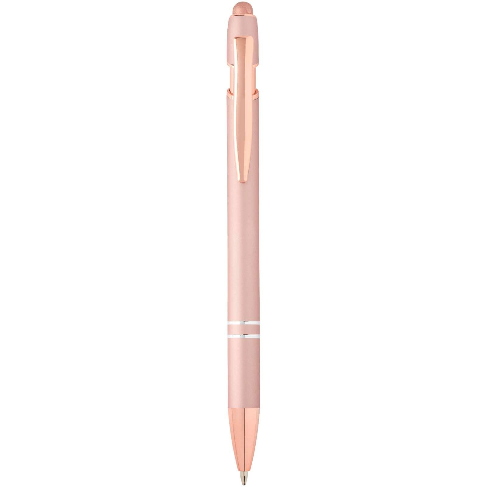 Stylo bille Nanna avec finition or rose (encre bleue) 4