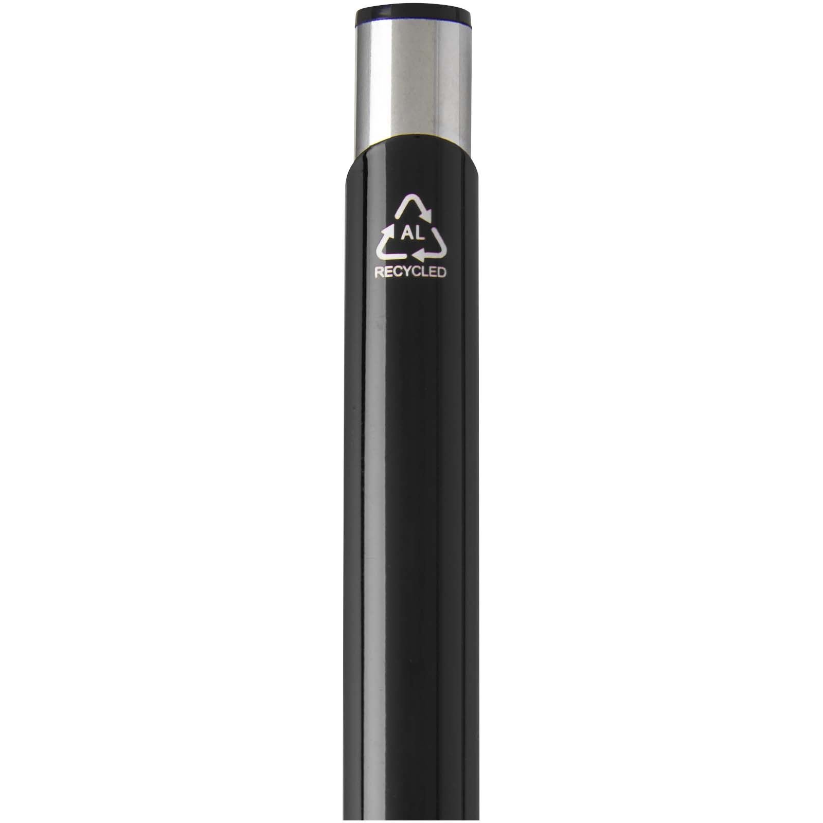 Stylo bille en aluminium recyclé Moneta (encre bleue) 42