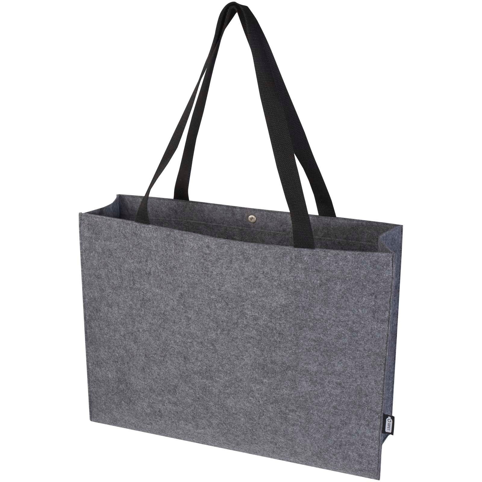 Sac shopping à soufflets Felta GRS en feutrine recyclée de 20L