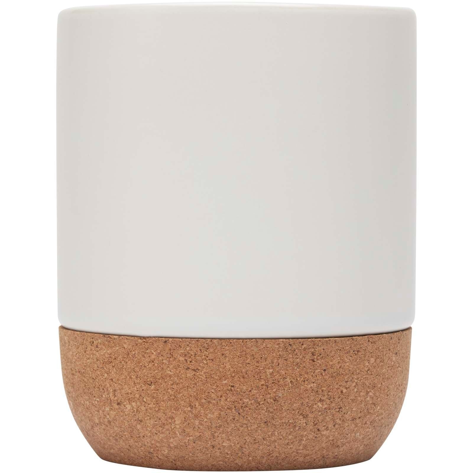 Mug Billie en céramique pour sublimation de 300 ml avec détails en liège 3