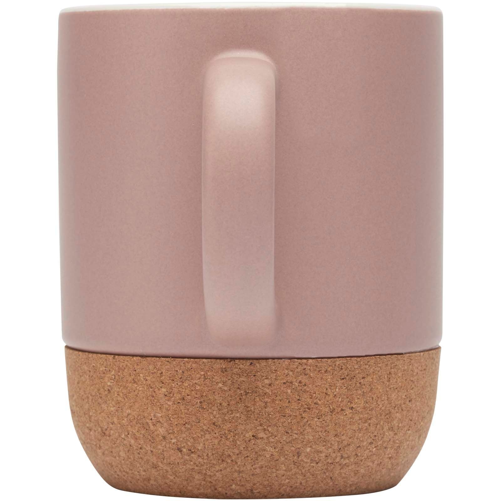 Mug Billie en céramique de 300 ml avec détails en liège et finition matte 15