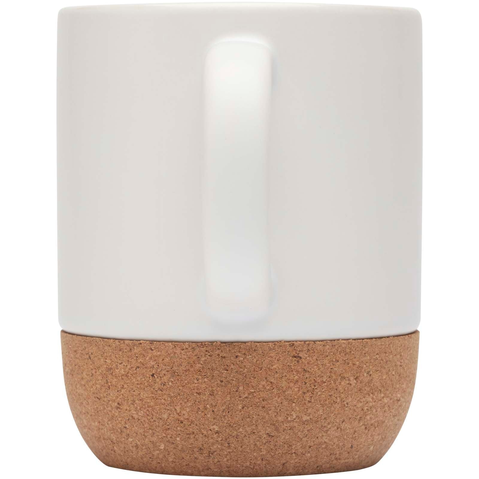 Mug Billie en céramique de 300 ml avec détails en liège et finition matte 17