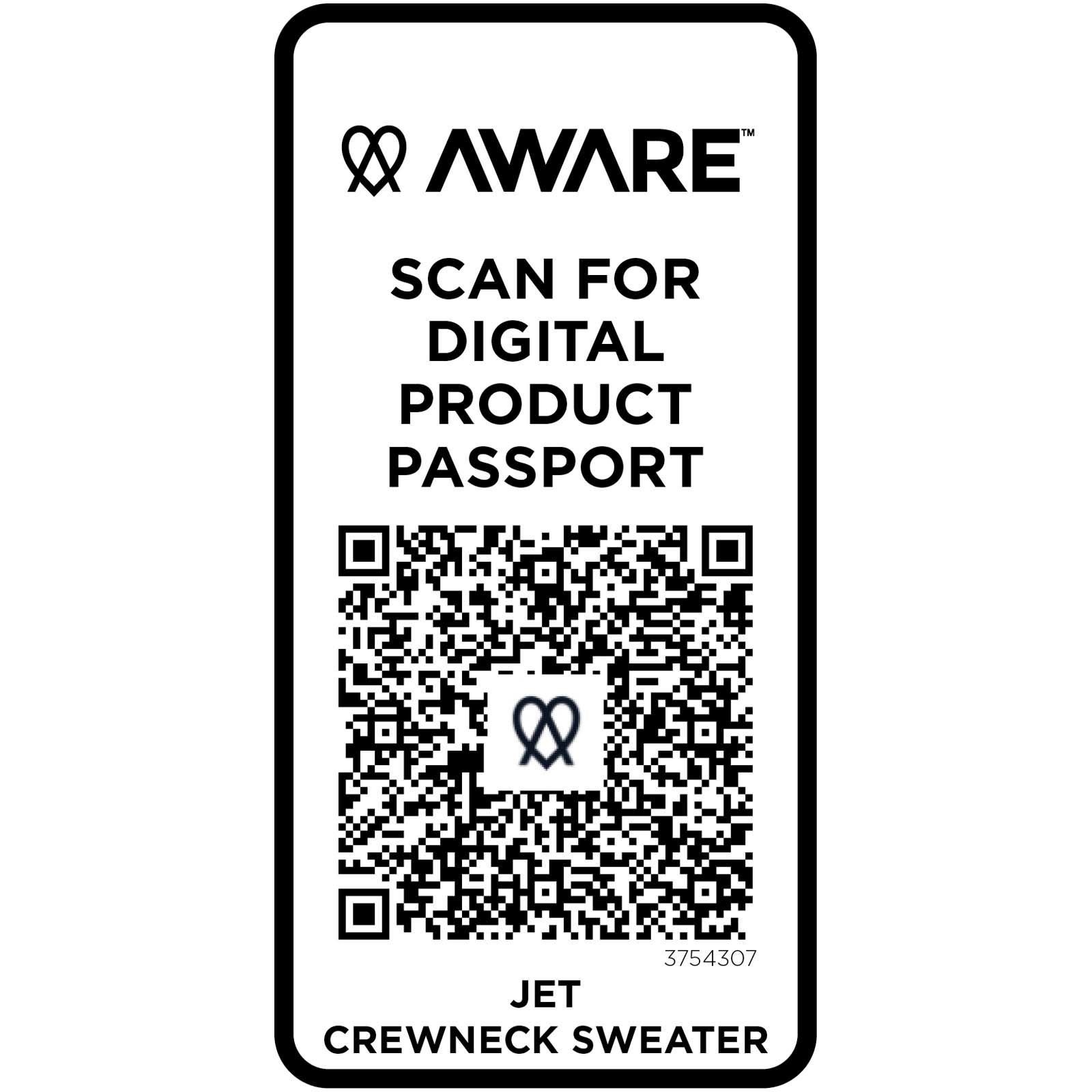 Sweater recyclé Jet unisexe Aware™ 16