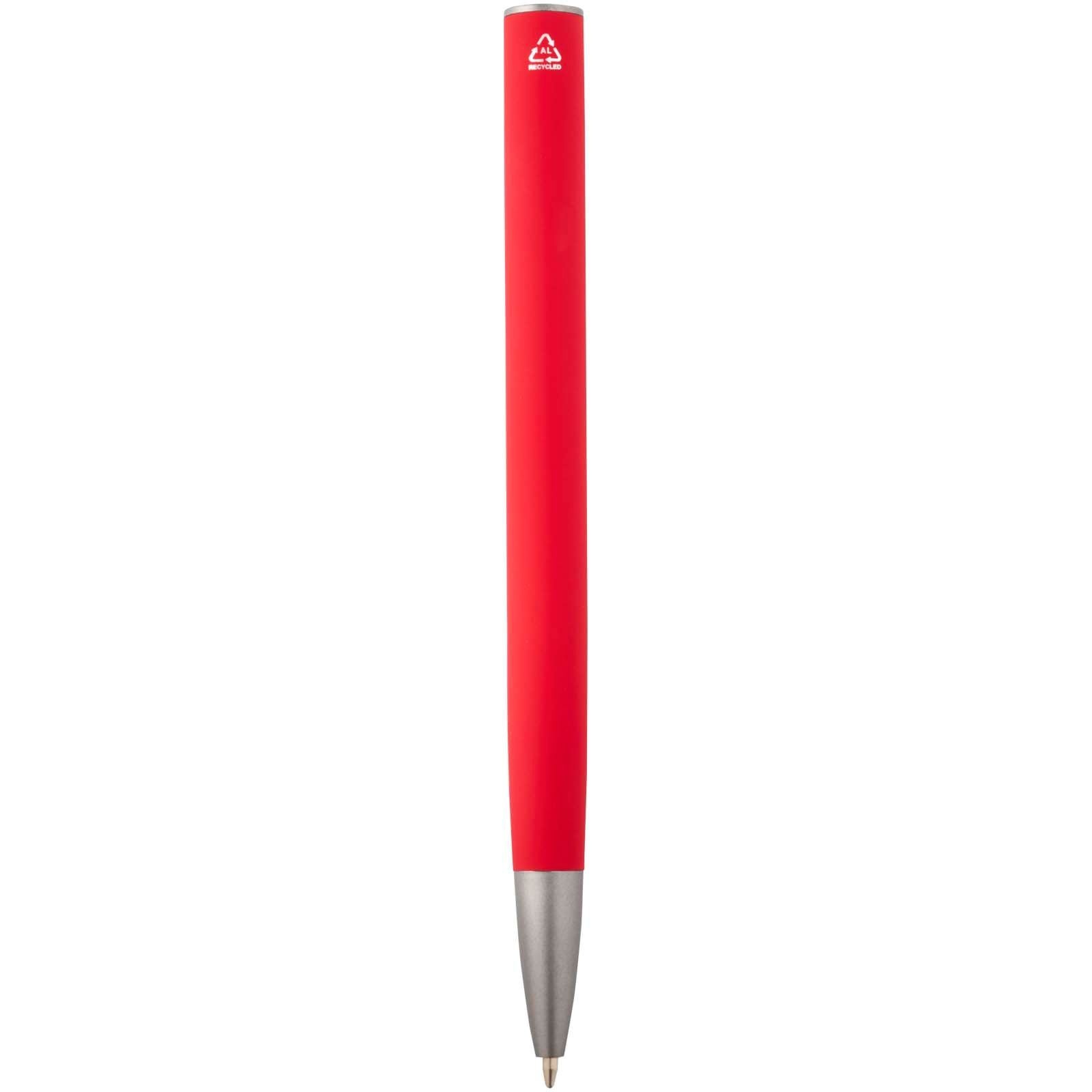 Stylo bille Ziguur en aluminium recyclé (encre noire) 17