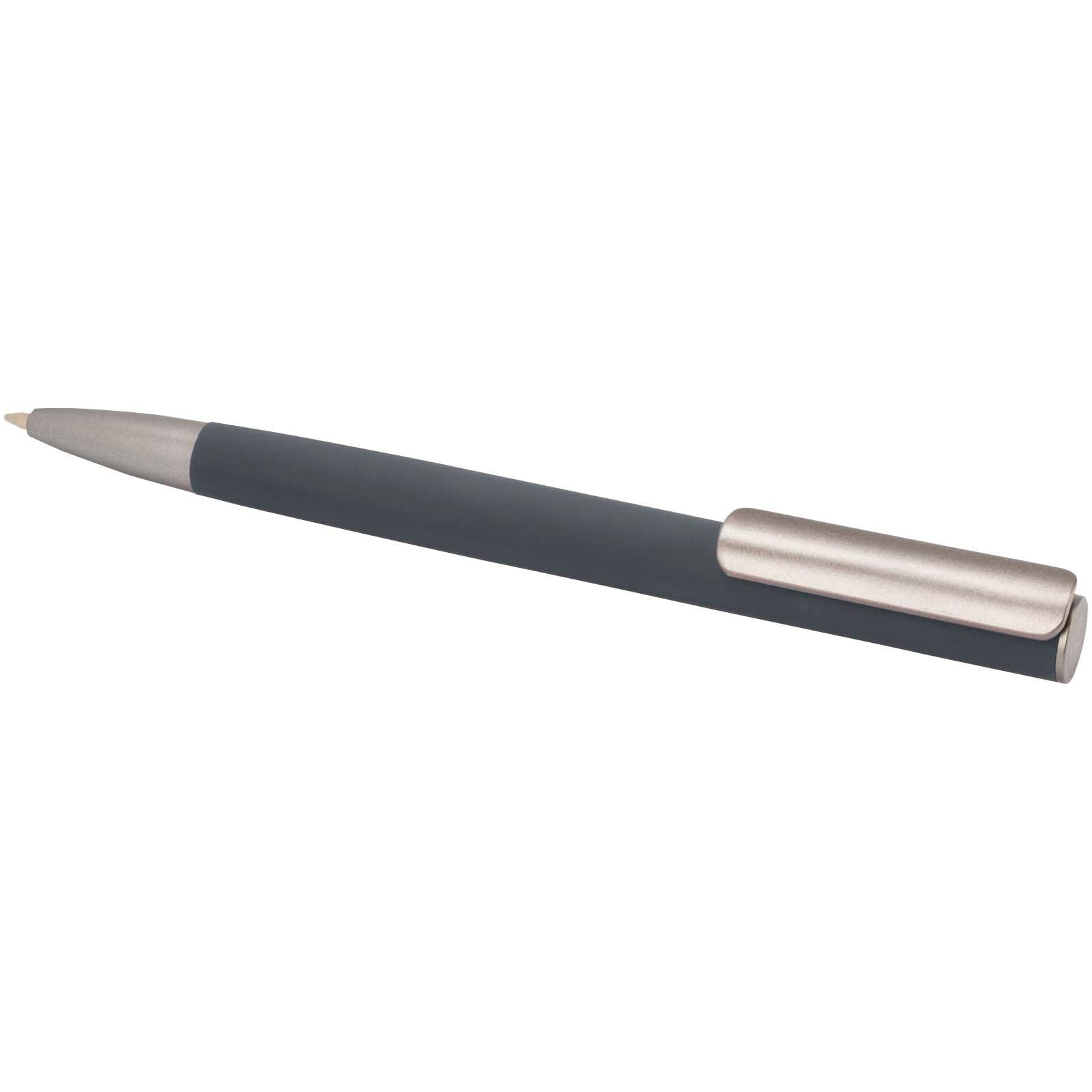 Stylo bille Ziguur en aluminium recyclé (encre noire) 24