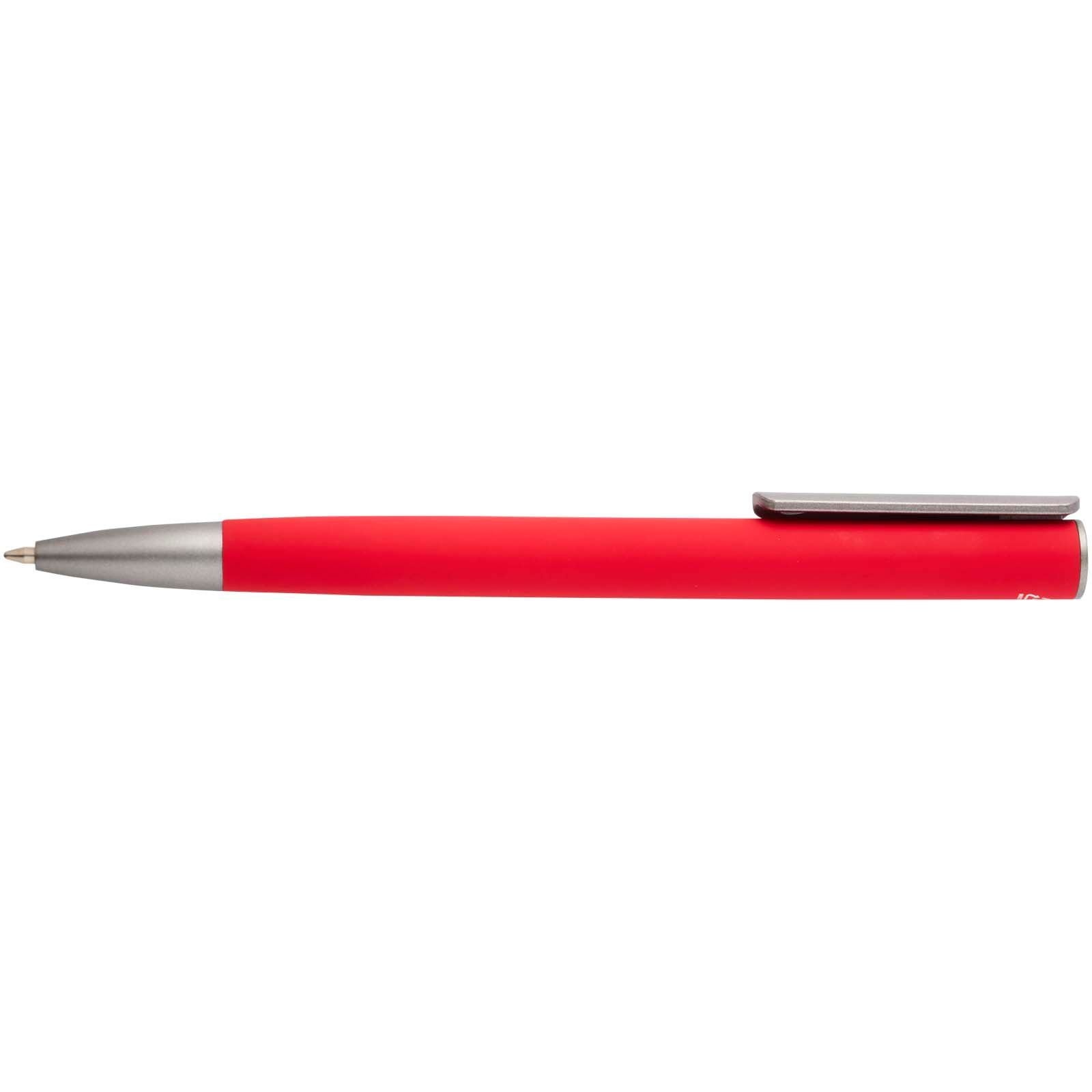 Stylo bille Ziguur en aluminium recyclé (encre noire) 11