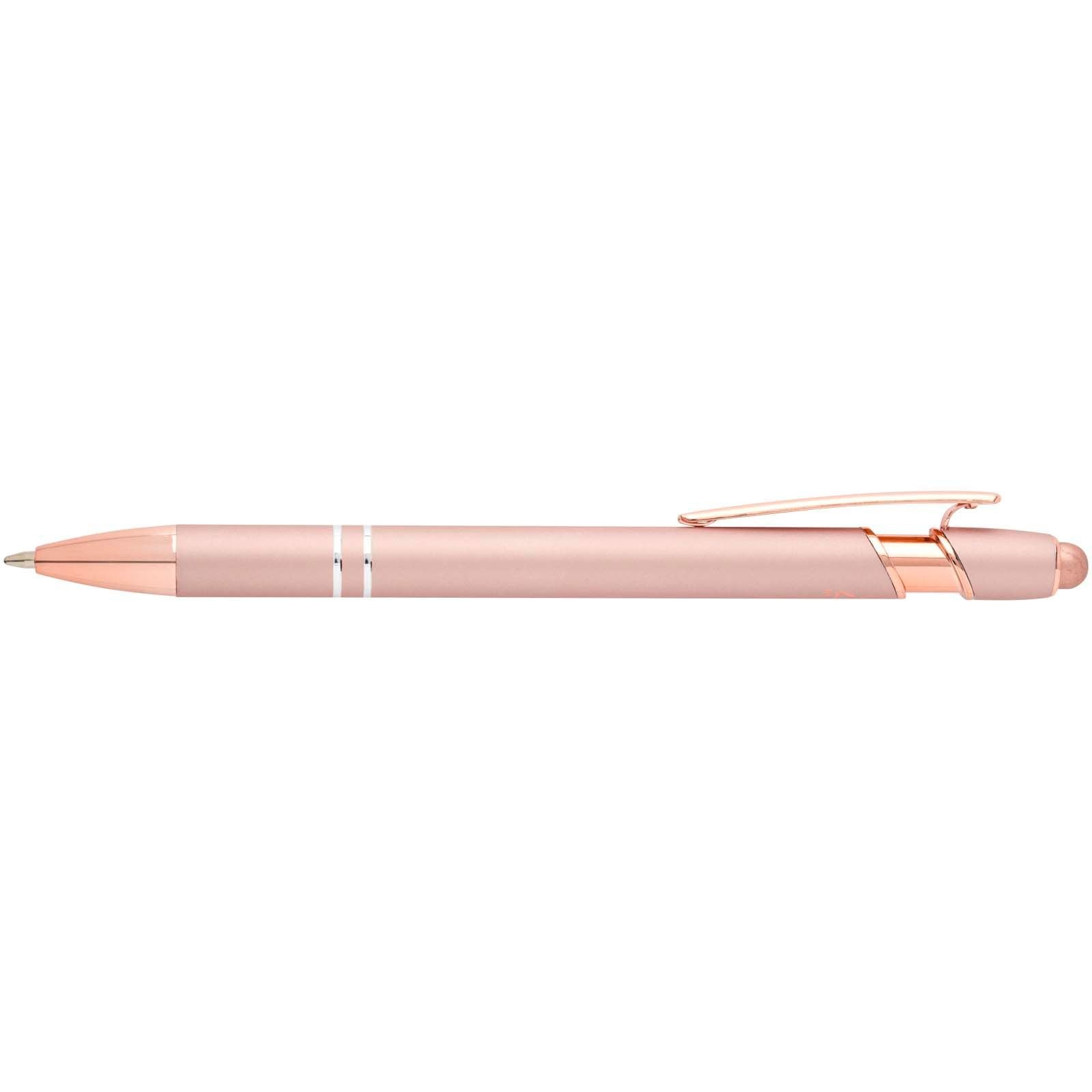 Stylo bille Nanna avec finition or rose 10