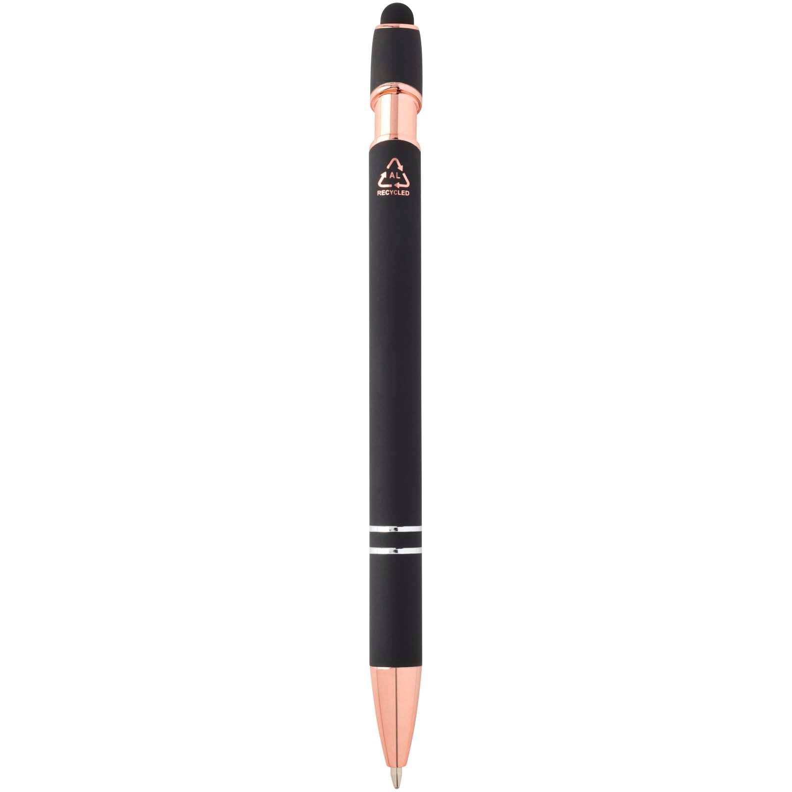 Stylo bille Nanna avec finition or rose 14