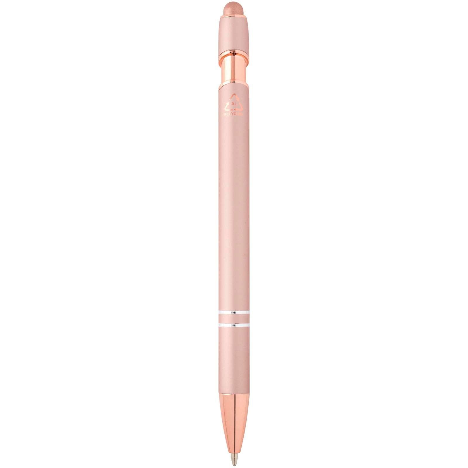 Stylo bille Nanna avec finition or rose 16