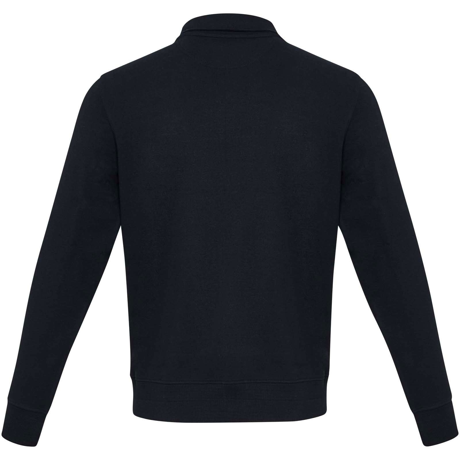 Sweater unisexe Aware™ recyclé à fermeture quart de zip 12